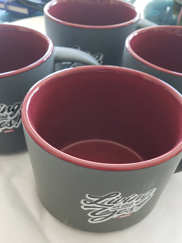 "Living in the Yes" SET OF FOUR Mugs